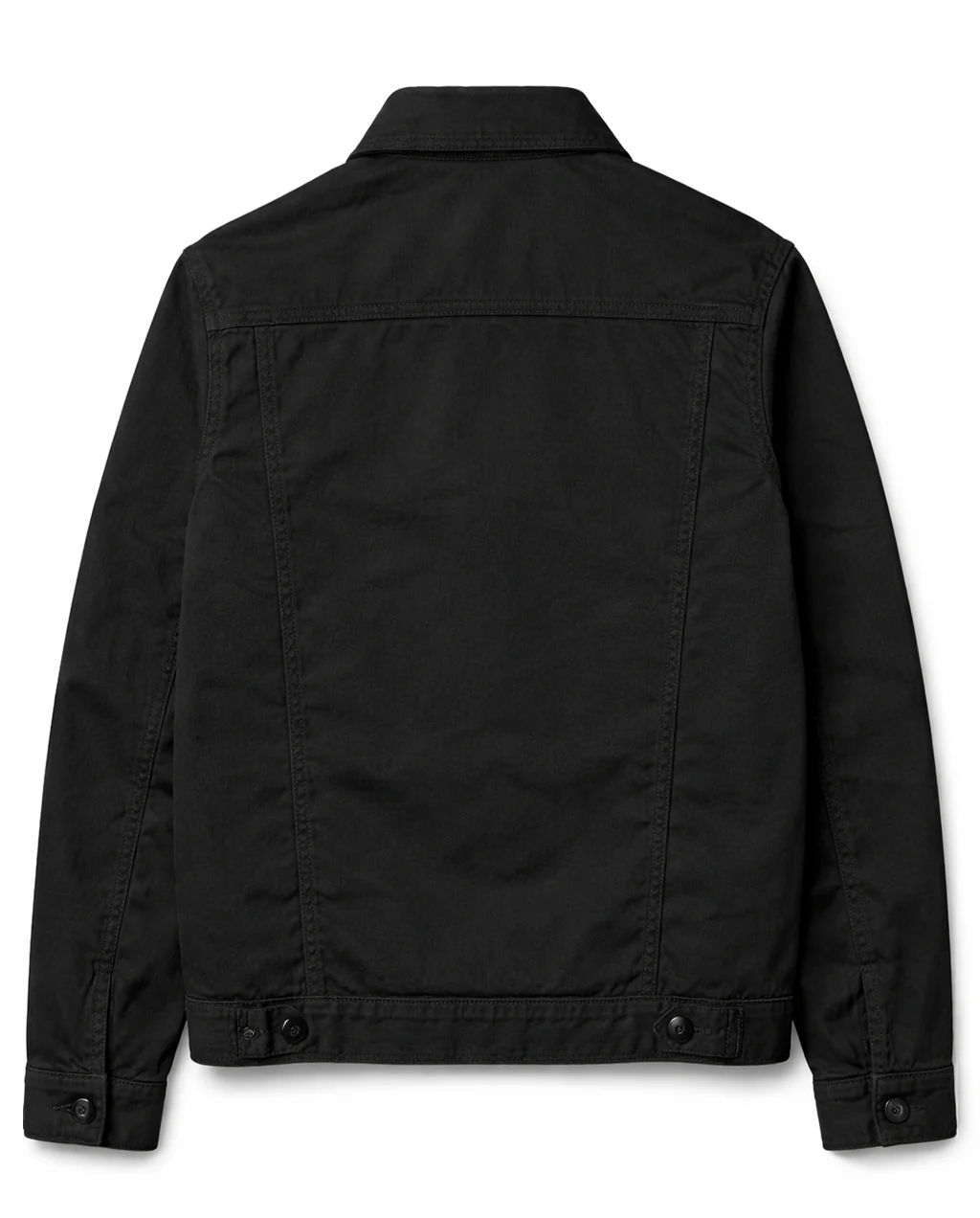 CLASSIC BLACK SHERPA WINTER JACKET – Warm & Durable Outerwear for Men - Image 3