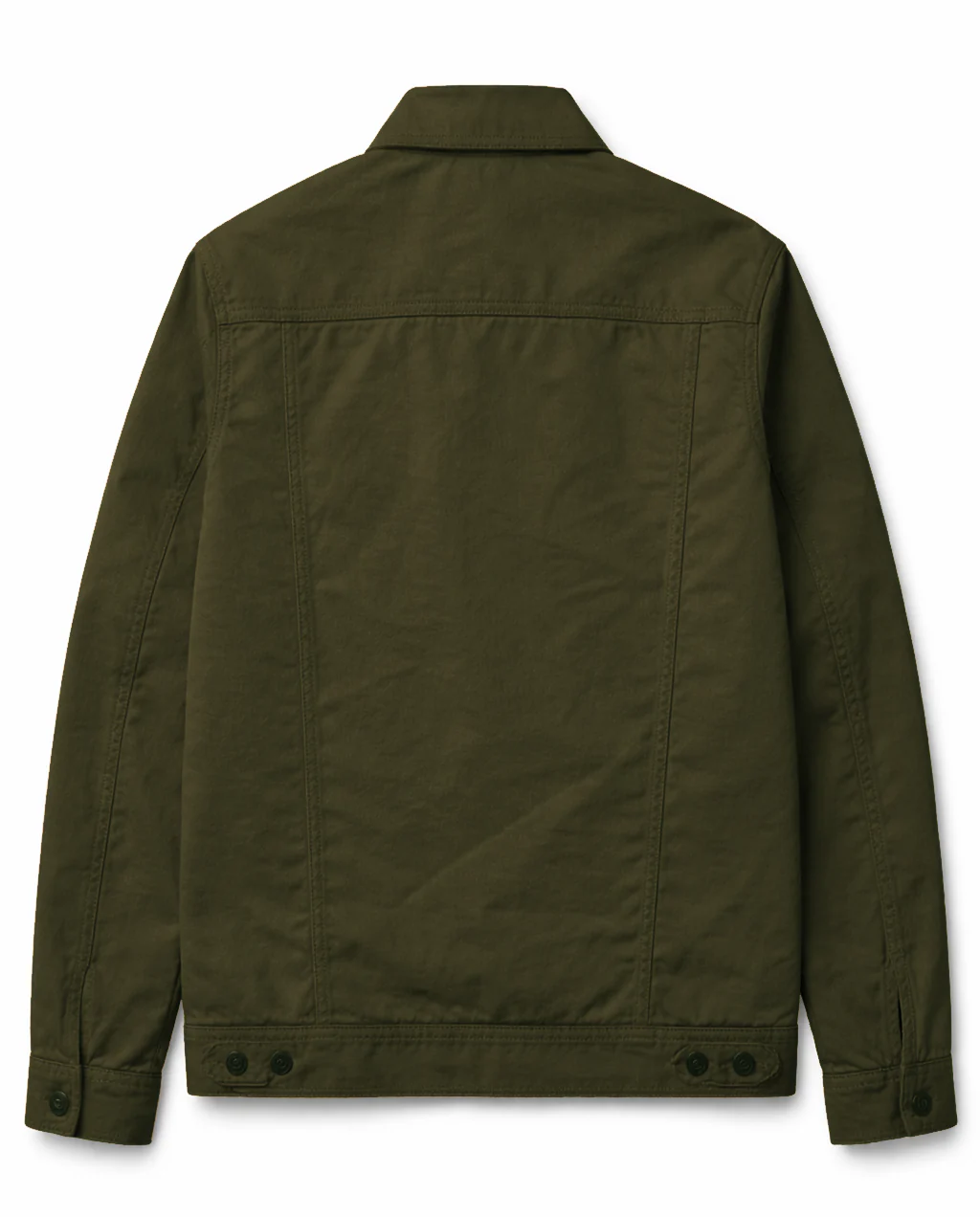 CLASSIC OLIVE SHERPA WINTER JACKET – Warm & Durable Outerwear for Men - Image 3