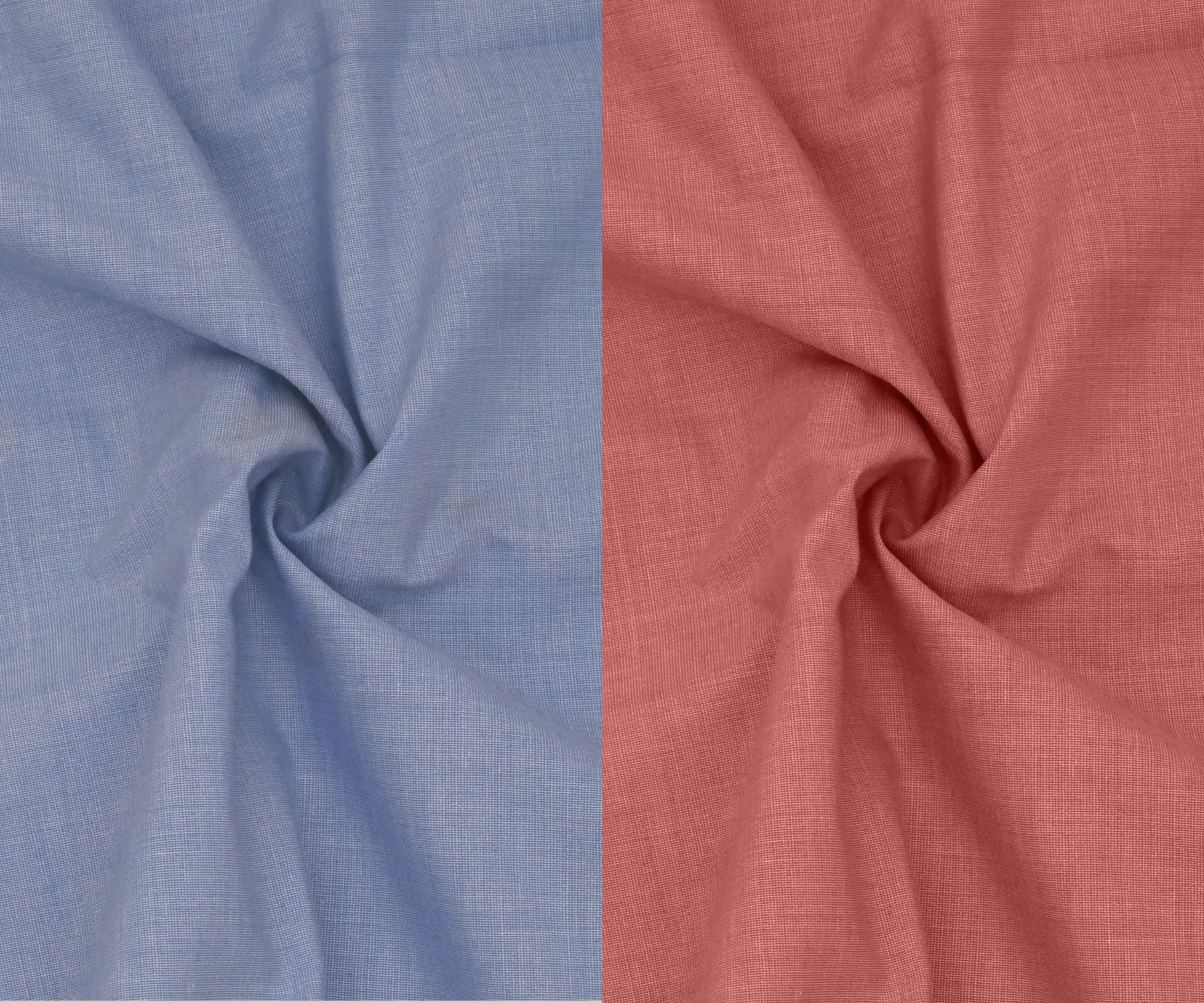 Combo of 2 Filafil Fabric Regular Fit Formal Shirts – Sky & Peach (Single Pocket) - Image 2