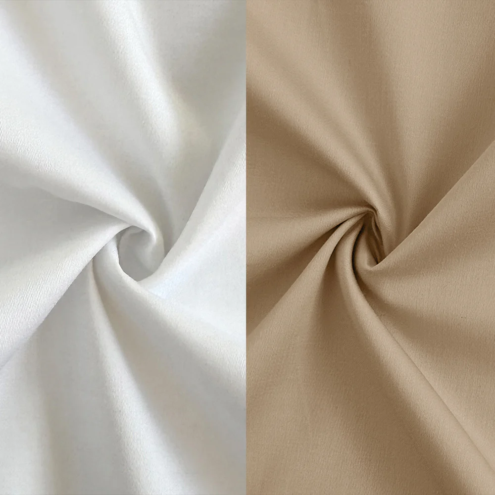 Combo of 2 Premium Cotton Formal Shirts – White & Cream | Single Pocket | Smart Fit - Image 2