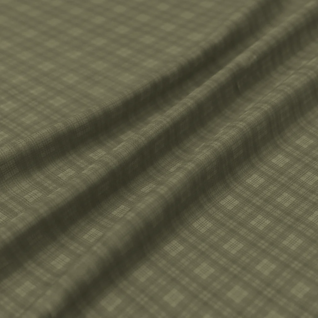 CHECK SHIRTS FOR MEN | FULL SLEEVE | FORMAL & CASUAL WEAR | LIGHT OLIVE - Image 2