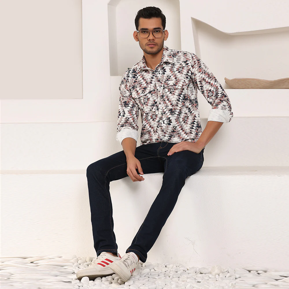 Casual Printed Shirt - Image 5