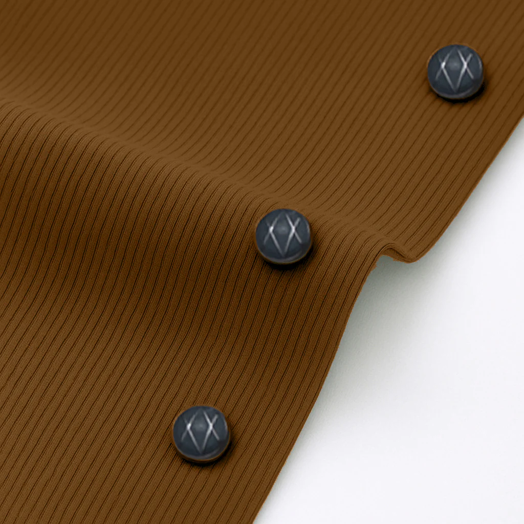 MEN’S CORDUROY SHIRT FOR WINTER STYLE | 21-WALES CORDUROY | DOUBLE POCKET | Brown - Image 3