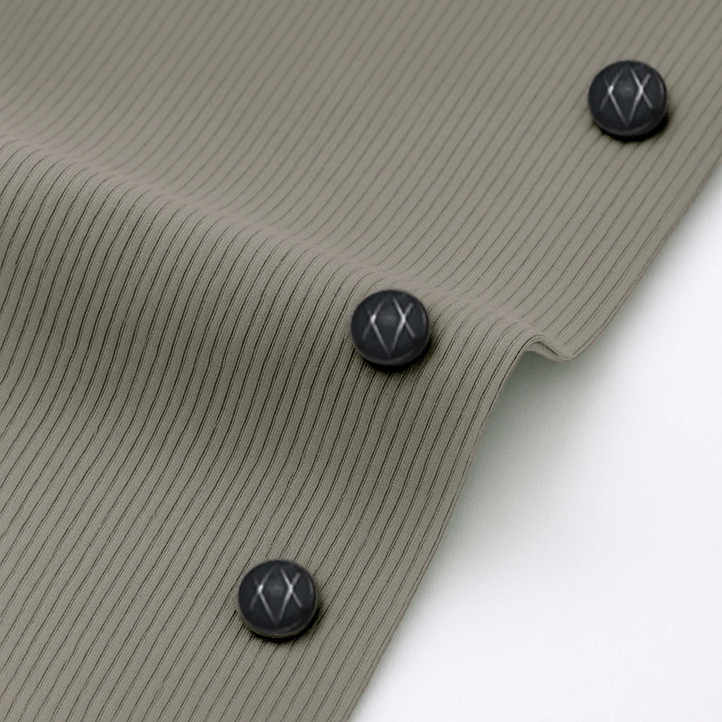 MEN’S CORDUROY SHIRT FOR WINTER STYLE | 21-WALES CORDUROY | DOUBLE POCKET | Grey - Image 3