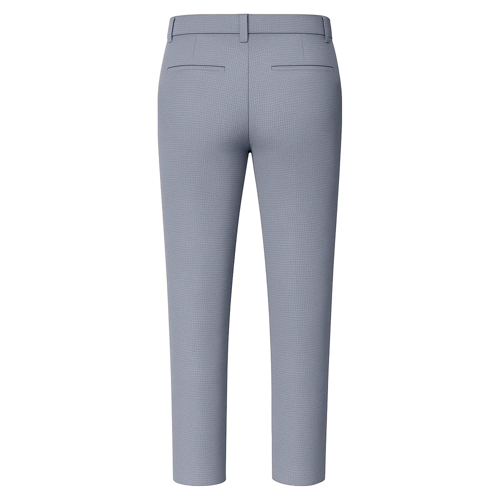 Men’s Premium Popcorn Texture Co-ord Set – Polyester Comfort Shirt & Trouser-Grey - Image 3