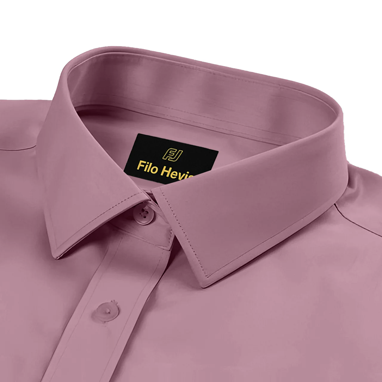 Men's Formal Regular Fit Cotton Full Sleeve Shirt-Light Onion - Image 3